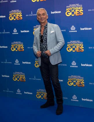 August 4, 2021, London, United Kingdom: Bruno Tonioli attends the Anything Goes Red Carpet Press Night at The Barbican Centre in London. London United Kingdom - ZUMAs197 20210804_zaa_s197_144 Copyright: xLoredanaxSangiulianox