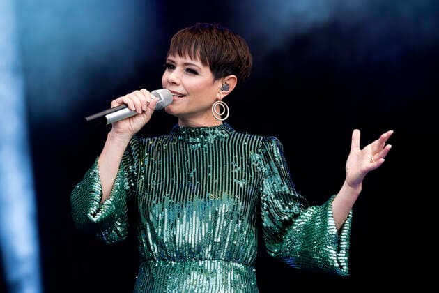Francine Jordi live at the Summer in the City event on the forecourt of the PostFinance Arena Bern, 06 08 2021 Foto:xA.xRaemyx xFuturexImage