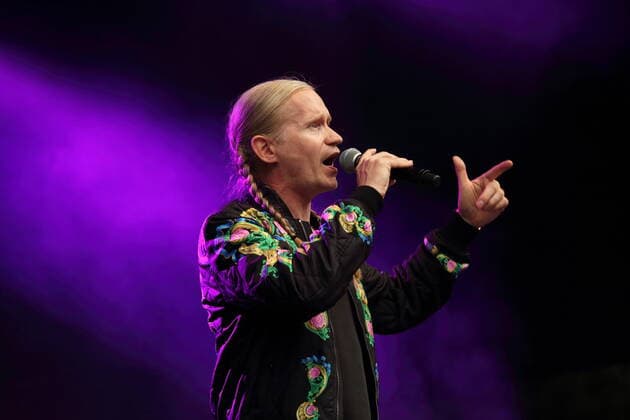 Roman Geike alias Romano at the Bergfunk Open Air on the Funkerberg in Königs Wusterhausen, 7 August 2021 Bergfunk Open Air