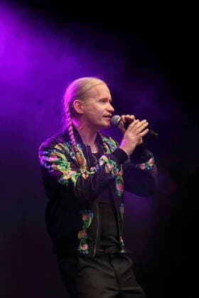 Roman Geike alias Romano at the Bergfunk Open Air on the Funkerberg in Königs Wusterhausen, 7 August 2021 Bergfunk Open Air