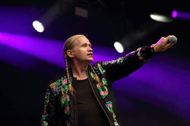Roman Geike alias Romano at the Bergfunk Open Air on the Funkerberg in Königs Wusterhausen, 7 August 2021 Bergfunk Open Air