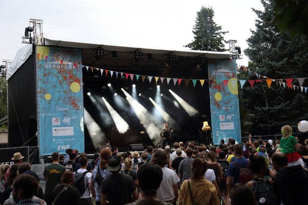 Roman Geike alias Romano at the Bergfunk Open Air on the Funkerberg in Königs Wusterhausen, 7 August 2021 Bergfunk Open Air