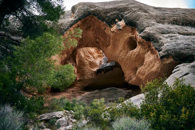 Amazing view of cave in rocky Mount Arabi in Murcia CristianBlazquez_MonteArabi_2.jpg Copyright: xCristianxBlazquezx Model Released