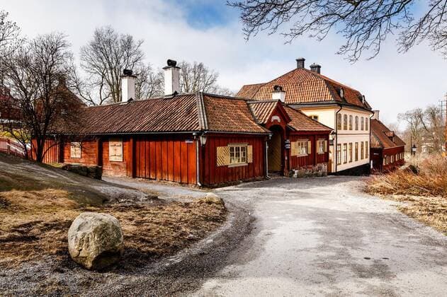  Traditional Swedish Houses in Skansen National Park, Stockholm,, 04.05.2013 06:44:39, Copyright: xansharx Panthermedia09165690