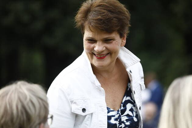 Gayle Tufts, Entertainer , Germany, Berlin, Presidential Garden of Bellevue Palace, Address by Federal President Frank Walter Steinmeier at a Jazz Concert with Thomas Quasthoff Friends