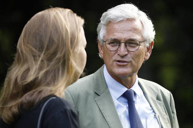 Peter Frey, Editor-in-Chief of ZDF, Germany, Berlin, Presidents Garden of Bellevue Palace, Address by Federal President Frank Walter Steinmeier at a jazz concert with Thomas Quasthoff Friends