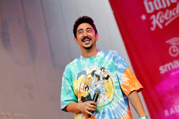 Eko Fresh at the benefit concert for the victims of the flood disaster at the south bridge Cologne, 11 08 2021 Foto:xC.xHardtx xFuturexImage