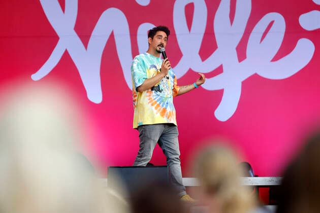 Eko Fresh at the benefit concert for the victims of the flood disaster at the south bridge Cologne, 11 08 2021 Foto:xC.xHardtx xFuturexImage