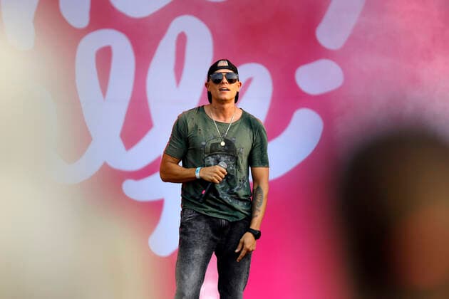 Dante Thomas at the benefit concert for the victims of the flood disaster at the south bridge Cologne, 11 08 2021 Foto:xC.xHardtx xFuturexImage