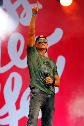 Dante Thomas at the benefit concert for the victims of the flood disaster at the south bridge Cologne, 11 08 2021 Foto:xC.xHardtx xFuturexImage