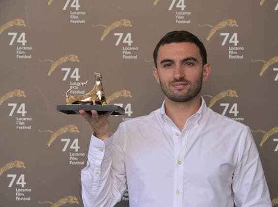 Locarno, Switzerland Locarno Film Festival 2021 Palmares awards ceremony photocall Locarno Film Festival Pardo Oro CdP In the photo: Francesco Montagner director  Copyright: xNickxZonnax xIPAx xNickxZonnax