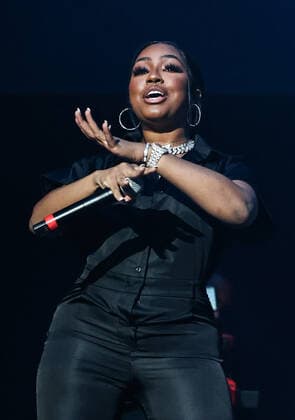 COLUMBIA, SC - AUGUST 14: City Girls at the End Of Summer Jam Concert at the Colonial Life Arena on August 14, 2021 in Columbia, South Carolina. Copyright: xRaymondxAlstonx