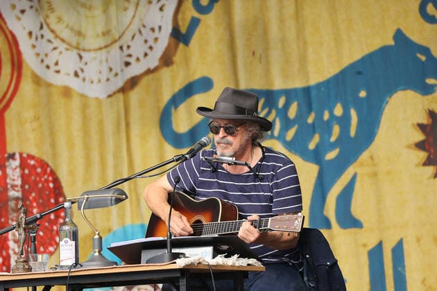 Neuwied Wolfgang Niedecken reads and sings Bob Dylan in front of Engers Castle Copyright: xJoergxNiebergall Eibner-Pressefox EP_JNL