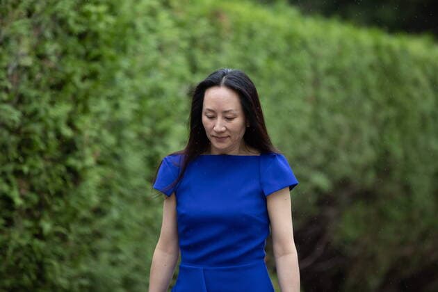 August 16, 2021, Vancouver, BC, Canada: Meng Wanzhou, chief financial officer of Huawei, leaves home to attend her extradition hearing at B.C. Supreme Court, in Vancouver, on Monday, August 16, 2021. Vancouver Canada - ZUMAc35_ 20210816_zaf_c35_012 Copyright: xDarrylxDyckx
