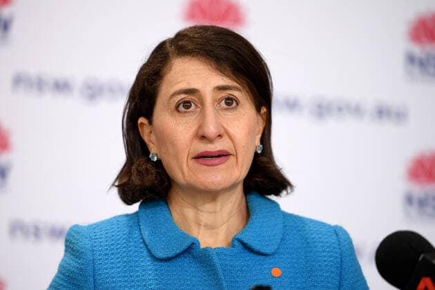 GLADYS BEREJIKLIAN COVID19 PRESSER, NSW Premier Gladys Berejiklian addresses media during a press conference in Sydney, Tuesday, August 17, 2021. ( NO ARCHIVING, EDITORIAL USE ONLY, NO USE IN BOOKS WITHOUT CONSENT SYDNEY NSW AUSTRALIA  Copyright: xDANxHIMBRECHTSx 20210817001567488606