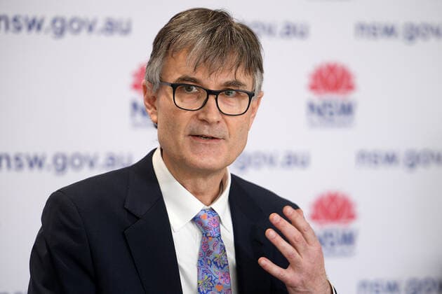 GLADYS BEREJIKLIAN COVID19 PRESSER, Dr Jeremy McAnulty of NSW Health addresses media during a press conference in Sydney, Tuesday, August 17, 2021. ( NO ARCHIVING, EDITORIAL USE ONLY, NO USE IN BOOKS WITHOUT CONSENT SYDNEY NSW AUSTRALIA  Copyright: xDANxHIMBRECHTSx 20210817001567491970