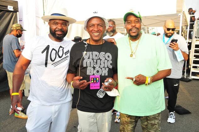 BRONX, NY - AUGUST 16: Nice & Smooth and Ralph McDaniels attend the It s Time for Hip Hop in NYC concert at Orchard Beach on August 16, 2021 in the Bronx, New York. Copyright: xKoixSojer Snap NxUxPhotosx MediaPunchx