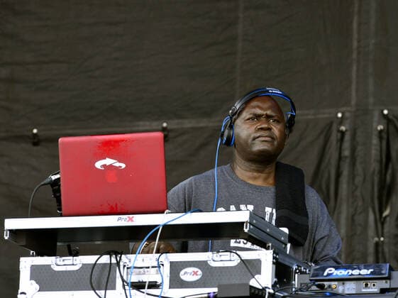BRONX, NY - AUGUST 16: Grand Wizzard Theodore performs at the It s Time for Hip Hop in NYC concert at Orchard Beach on August 16, 2021 in the Bronx, New York. Copyright: xKoixSojer Snap NxUxPhotosx MediaPunchx