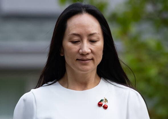 August 17, 2021, Vancouver, BC, Canada: Meng Wanzhou, chief financial officer of Huawei, leaves home to attend her extradition hearing at B.C. Supreme Court, in Vancouver, on Tuesday, August 17, 2021. Vancouver Canada - ZUMAc35_ 20210817_zaf_c35_015 Copyright: xDarrylxDyckx