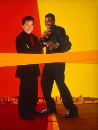 RUSH HOUR, poster art, from left: Jackie Chan, Chris Tucker, 1998. ? New Line courtesy Everett Collection Ref:MSDRUHO NL001 PUBLICATIONXNOTxINxCANxCHNxFRAxITAxJPNxNORxPOLxRUSxESPxUKxUSA Copyright: xx MSDRUHO NL001