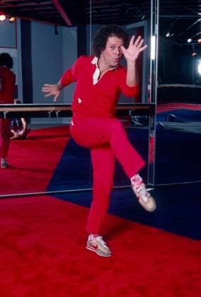 Richard Simmons of THE RICHARD SIMMONS SHOW, 1981. ph: Jim Britt TV Guide courtesy Everett Collection Ref:PSDRISI EC002 PUBLICATIONXNOTxINxCANxCHNxFRAxITAxJPNxNORxPOLxRUSxESPxUKxUSA Copyright: xx PSDRISI EC002