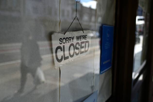 NSW CORONAVIRUS COVID19, Signage at a closed business at Campsie in Sydney, Thursday, August 19, 2021. NSW is racing to vaccinate as many people as quickly as it can as the daily COVID-19 case numbers spiral higher despite nearly eight weeks of lockdown. ( NO ARCHIVING, EDITORIAL USE ONLY, NO USE IN BOOKS WITHOUT CONSENT SYDNEY NSW AUSTRALIA  Copyright: xJOELxCARRETTx 20210819001567960718