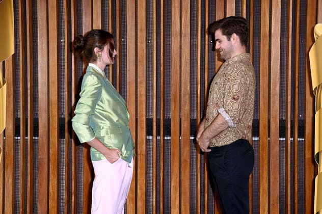 Lea van Acken and Lucas Reiber at the nomination announcement for the German Film Award 2021 at Kino International Berlin, 19 08 2021 Foto:xF.xKernx xFuturexImage