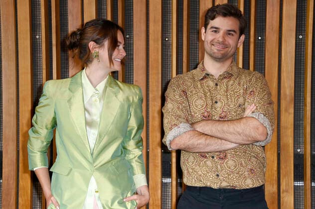Lea van Acken and Lucas Reiber at the nomination announcement for the German Film Award 2021 at Kino International Berlin, 19 08 2021 Foto:xF.xKernx xFuturexImage