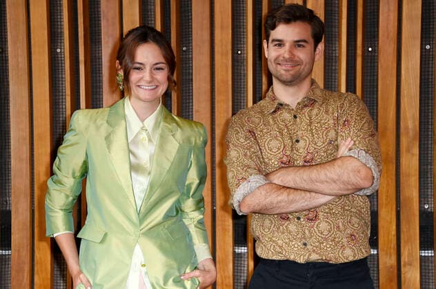 Lea van Acken and Lucas Reiber at the nomination announcement for the German Film Award 2021 at Kino International Berlin, 19 08 2021 Foto:xF.xKernx xFuturexImage