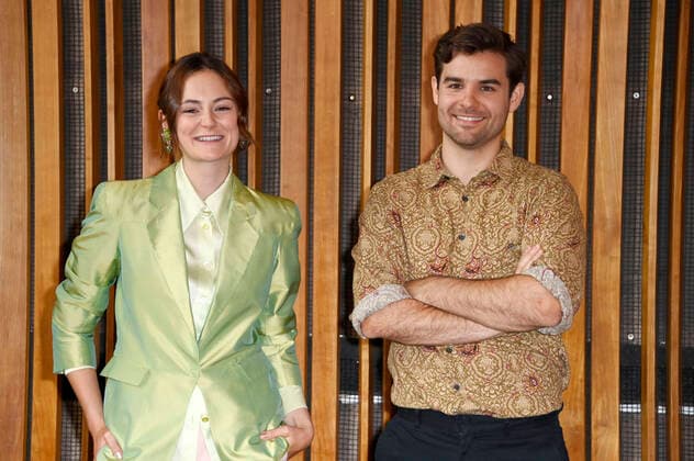 Lea van Acken and Lucas Reiber at the nomination announcement for the German Film Award 2021 at Kino International Berlin, 19 08 2021 Foto:xF.xKernx xFuturexImage