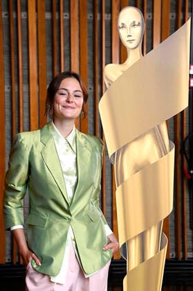 Lea van Acken bei der Nominierungsbekanntgabe zum Deutschen Filmpreis 2021 im Kino International. Berlin, 19.08.2021 Foto:xF.xKernx xFuturexImage