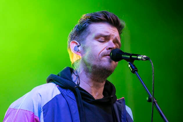 Nicholas Müller of Jupiter Jones live as part of the Juicy Beats Park Sessions concert series at Westfalenpark Dortmund, 18 08 2021 Foto:xxF.xZeisingx xFuturexImage