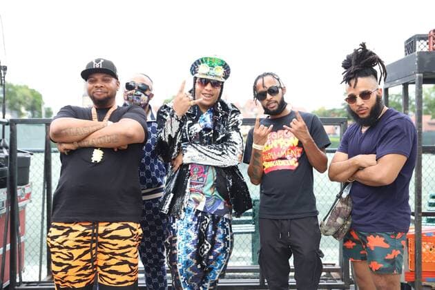 Entertainment Bilder des Tages August 20, 2021, Queens, New York, USA: Black Sheep performing with cross section of the fans during It s Time for Hip Hop in New York Concerts presented by The City of New York, Universal Hip Hop Museum, and IDEKO as part of NYC Homecoming Week held at Forest Hill stadium in Queens, New York. The event starts at 4pm till 9.30pm. There is tight security check up with proof of vaccination or COVID -19 test while most of the people aren™t using masks.  Copyright: xJosexFranciscox