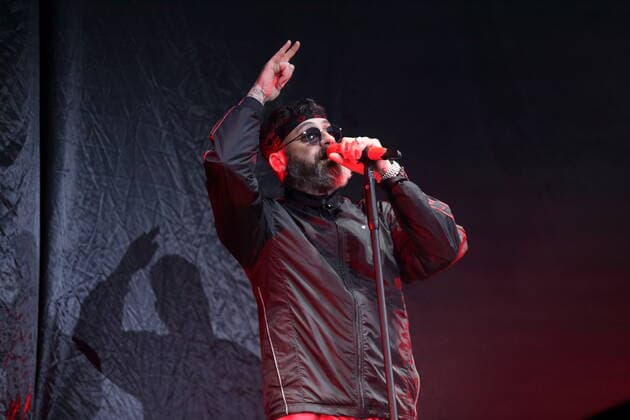 Sido at a concert at the Parkbühne Wuhlheide in Berlin, 20 August 2021 Sido Concert Wuhlheide