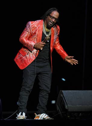 SUNRISE FL - AUGUST 20: Katt Williams performs during the World War III Tour at The BB&T Center on August 20, 2021 in Sunrise, Florida. Copyright: xmpi04 MediaPunchx