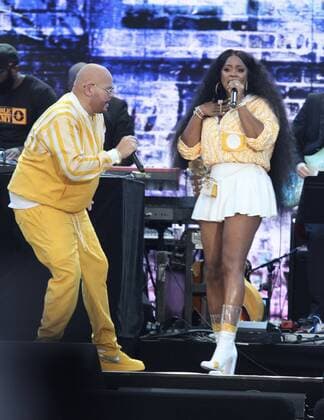 August 21, 2021, New York, USA: LL COOL J & Friends performing live during The WE LOVE NYC: The Homecoming Concert taking place at the great Central Park lawn in New York that anticipates a prosperous post-pandemic future for New York City. Fans are allowed to watch but with proof of vaccination or COVID PCR (Polymerase Chain Reaction) test taken within 72 hours prior to the event. This concert is to round up the Hip Hop concerts, movies, cultural activities that started all around the city since last week.  Copyright: xNiyixFotex