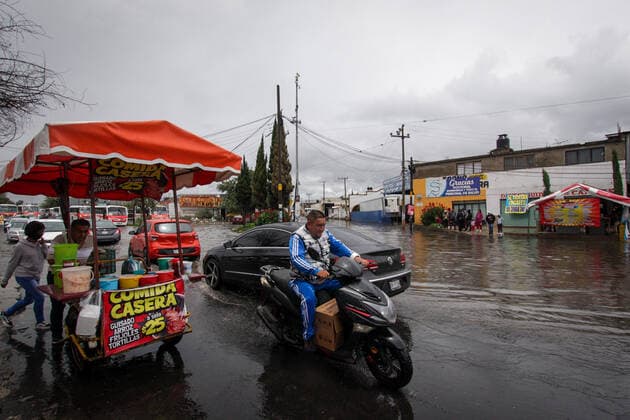 Hurricane Grace Hits Mexico Hurricane Grace reaches the metropolitan area of Mexico City, Mexico, on August 21, 2021. The National Water Commission (Conagua) reported that Grace was degraded to a tropical storm around 10:00 in the morning, and pointed out that the center of the phenomenon is in the State of Mexico. Mexico City Mexico gorostiolareguero-notitle210821_npaXE  Copyright: xMartiÌnxGorostiolax