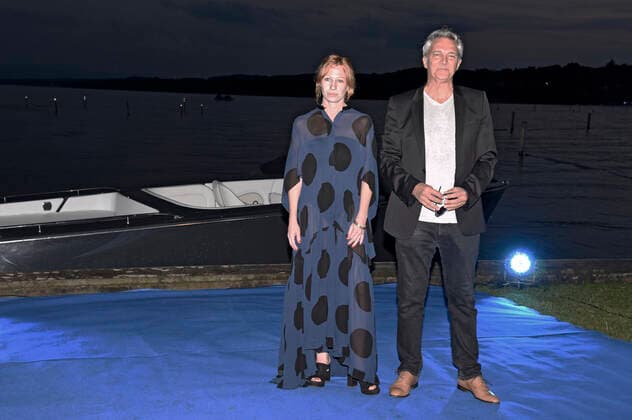 Birgit Minichmayr and Matthias Helwig at the 3 Hannelore Elsner Award Ceremony at the 15 Five Lakes Film Festival in Starnberg Starnberg, 21 08 2021 Foto:xS.xAdamx xFuturexImage