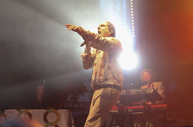 Bendorf Guildo Horn and the orthopedic stockings in Bendorf, 21 08 2021, Copyright: xJoergxNiebergall Eibner-Pressefox EP_JNL