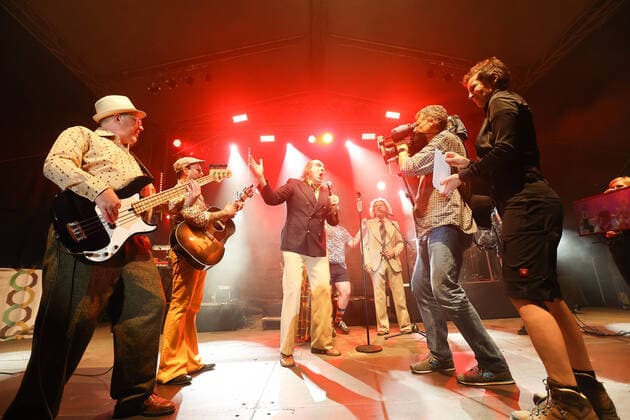 Bendorf Guildo Horn and the orthopedic stockings in Bendorf, 21 08 2021, Copyright: xJoergxNiebergall Eibner-Pressefox EP_JNL