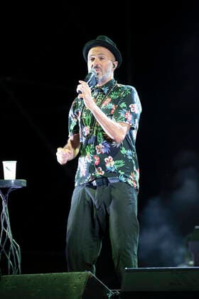 Subsonica at Etruria Eco Festival 2021 Tonight at Etruria Eco Fesatival 2021, Subsonica arrived with their best known songs. Current training; Samuel (singer), Max Casacci (Producer and guitarist), Boosta (keyboards), Ninja (drummer), Vicio (bass). Marina di Cerveteri Rome Italy Copyright: DanielaxFranceschelli
