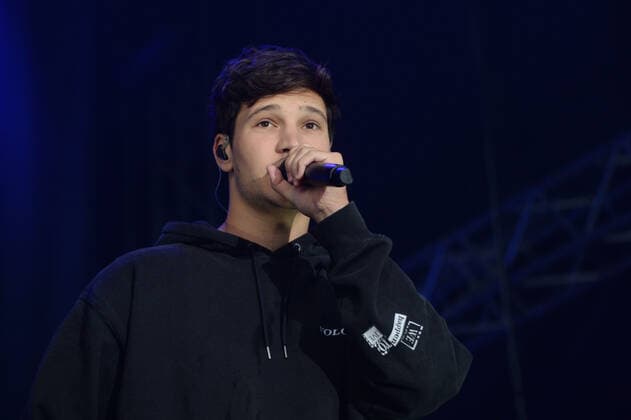 Hamburg the 22 08 2021 Wincent Weiss live at the Cruise Inn Vor Deiner Tür Open Air Concert on the grounds of the Cruise Center Steinwerder in Hamburg Wincent Weiss live in Hamburg, Hamburg Germany Steinwerder