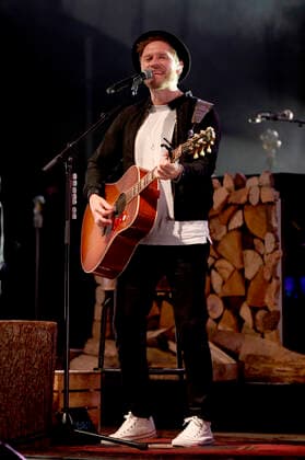 Johannes Oerding live as part of the concert series Back on Stage at the Gilde Parkbühne Hannover, 20 08 2021 Foto:xC.xNiehausx xFuturexImage