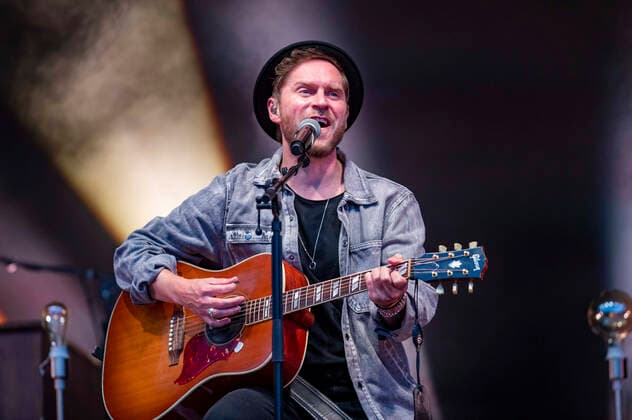 Johannes Oerding live at the Vor Deiner Tür Open Air at the Steigerwaldstadion Erfurt, 23 08 2021 Foto:xM.xKremerx xFuturexImage