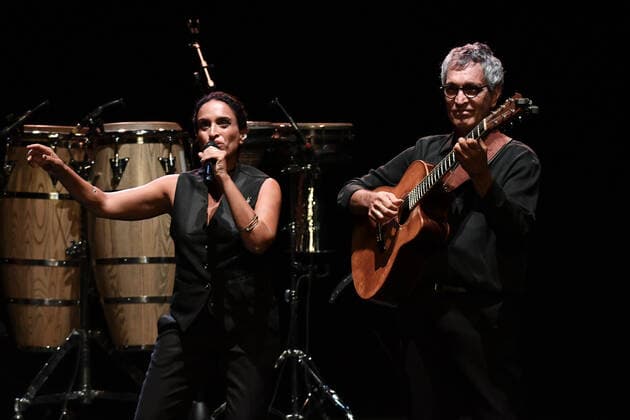 August 23, 2021, Rome, Italy Noa and Gil Dor during the concert at Cavea Auditorium Parco della Musica, Rome, August 23, 2021, presented her latest album Afterallogy , made during the lockdown Credit Image Sportreporter LPS via ZUMA Press Wire  Copyright: xSportreporter DomenicoxCippitellx xZUMAPRESS.comx ZUMA-20210823_zsa_l164_048.jpg