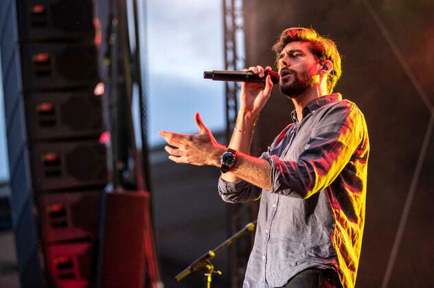 Alvaro Soler live at the Vor Deiner Tür Open Air at the Steigerwaldstadion Erfurt, 25 08 2021 Foto:xM.xKremerx xFuturexImage