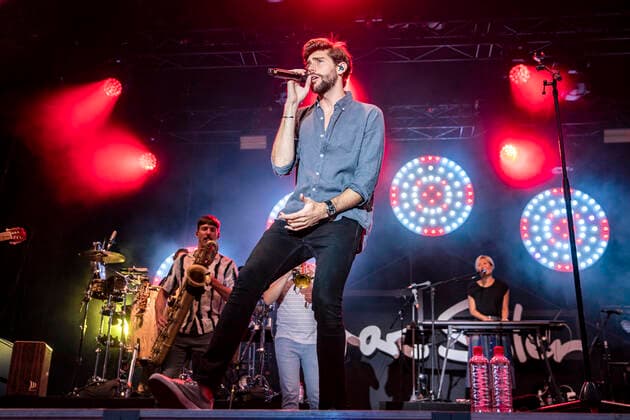 Alvaro Soler live at the Vor Deiner Tür Open Air at the Steigerwaldstadion Erfurt, 25 08 2021 Foto:xM.xKremerx xFuturexImage
