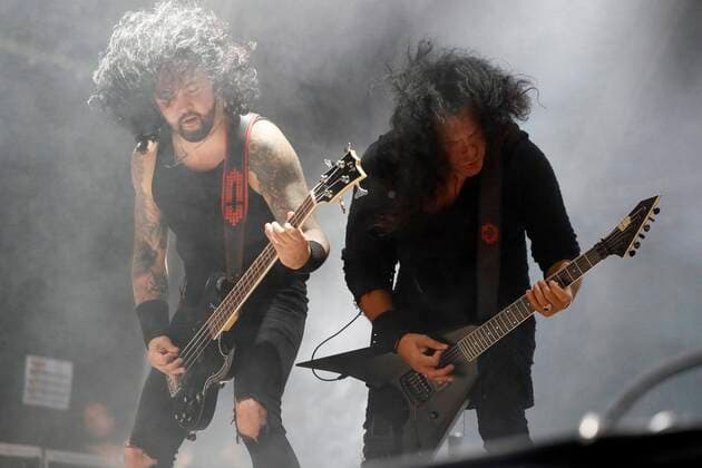 Bilder des Jahres 2021, Entertainment 08 August Entertainment Themen der Woche KW34 German thrash metal band Kreator performs on stage on occasion of the Resurrection Festival Limited 2021 in Viveiro, Lugo, Galicia, northern Spain, 26 August 2021. Resurrection Limited 2021 Festival !ACHTUNG: NUR REDAKTIONELLE NUTZUNG!  Copyright: xEliseoxTrigox GRAF8537 20210826-b9a3d1c8759363a03a135ea160d68dd2a4e68db0