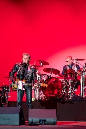 Peter Maffay Band live at the Open Air 2021 in the Jungen Garde Dresden, 26 08 2021 Foto:xM.xWehnertx xFuturexImage