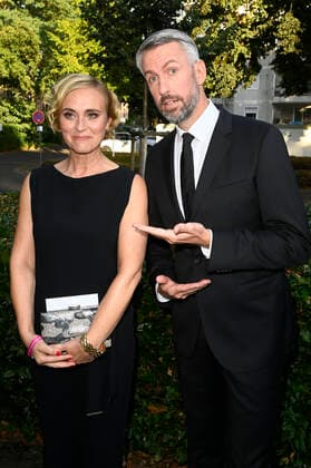 Caren Miosga and Sebastian Pufpaff at the 57 award ceremony of the Grimme Award 2021 at the Theater der Stadt Marl Marl, 27 08 2021 Foto:xF.xKernx xFuturexImage